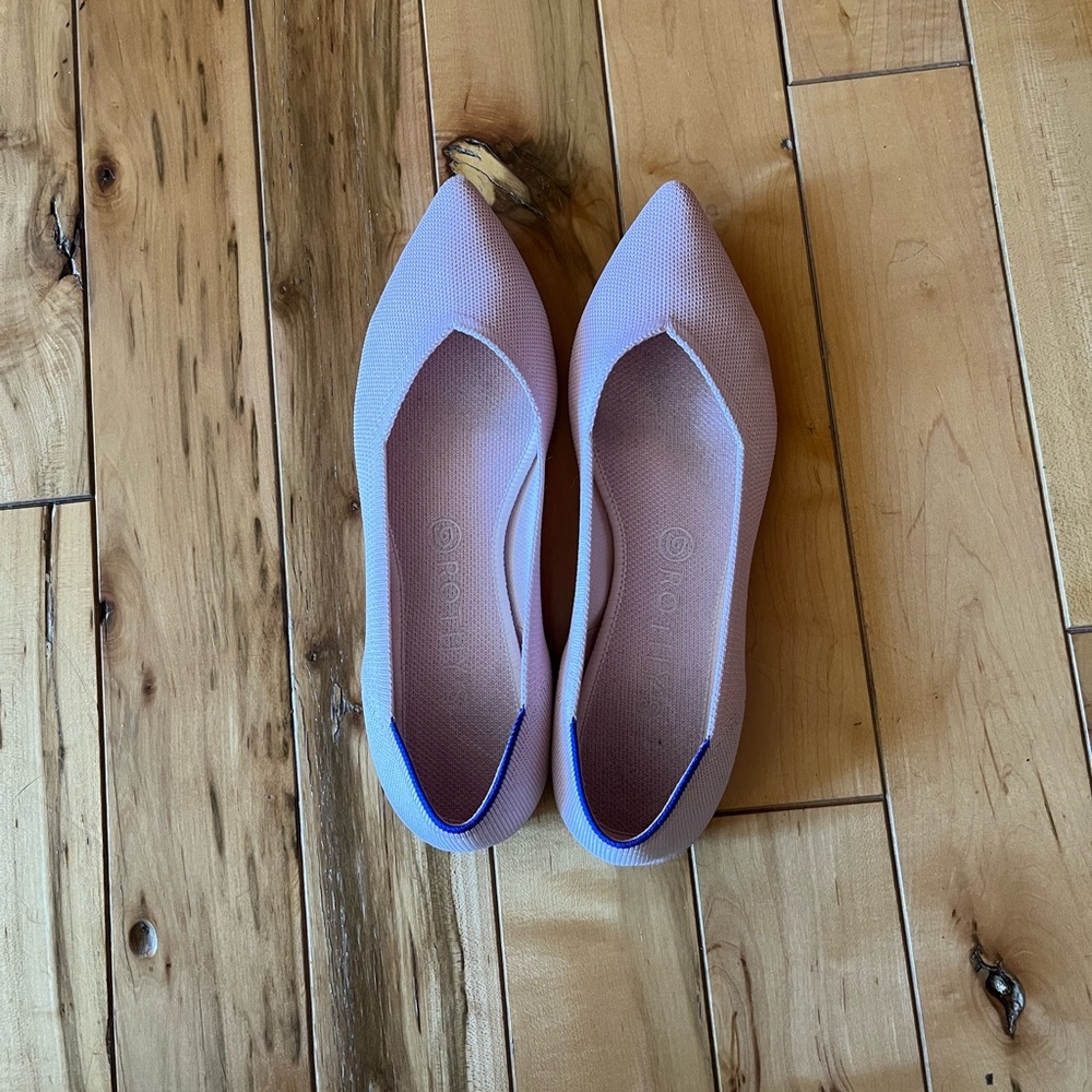 Pale Pink Rothy’s The Point